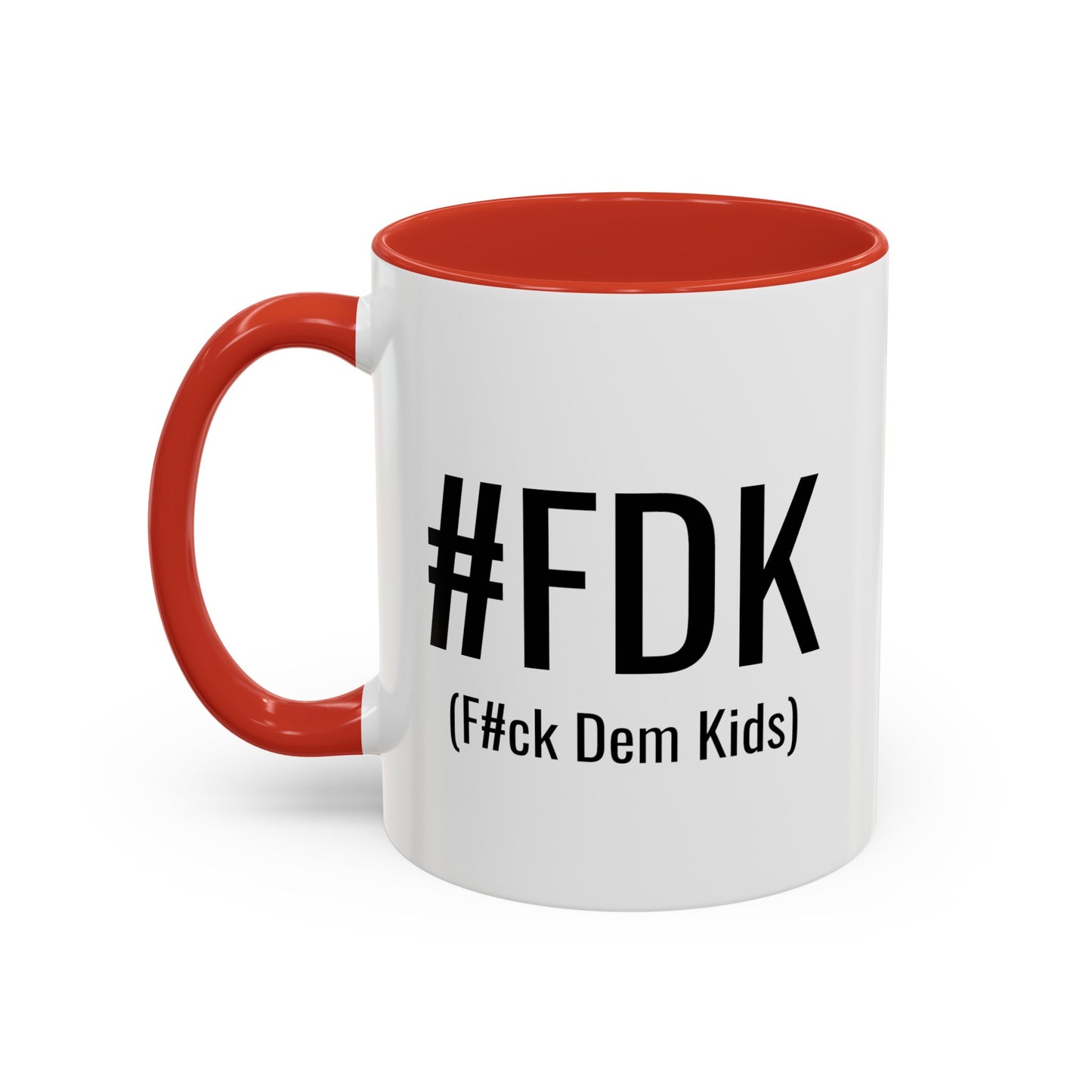 FDK (f#ck dem kids) Self-care is Self-love - 11oz Coffee Cup, Funny Coffee Mug, Gift for Mom and Dad, Gift for Her, Humorous Coffee Mug