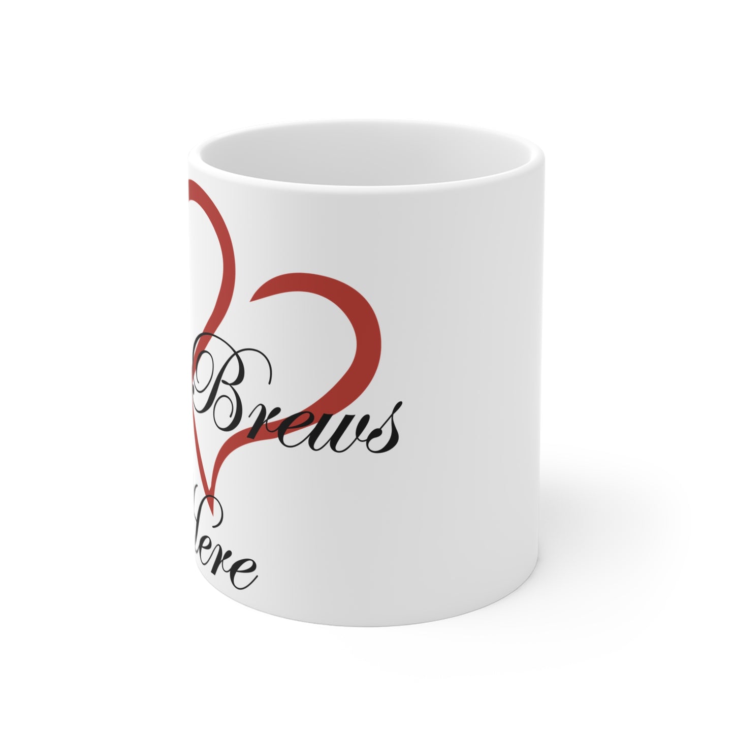 Love Brews Here 11oz Valentine's Day Mug – Sip the Love