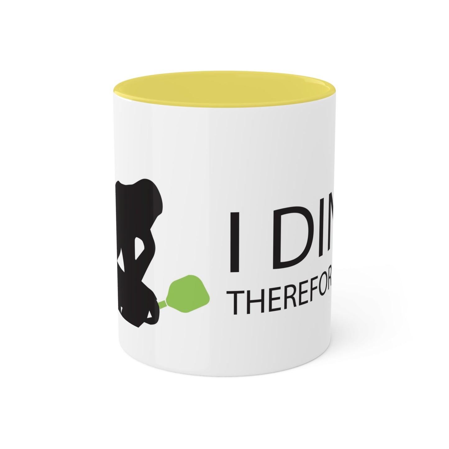 I Pickleball, Therefore I am Mugs, 11oz