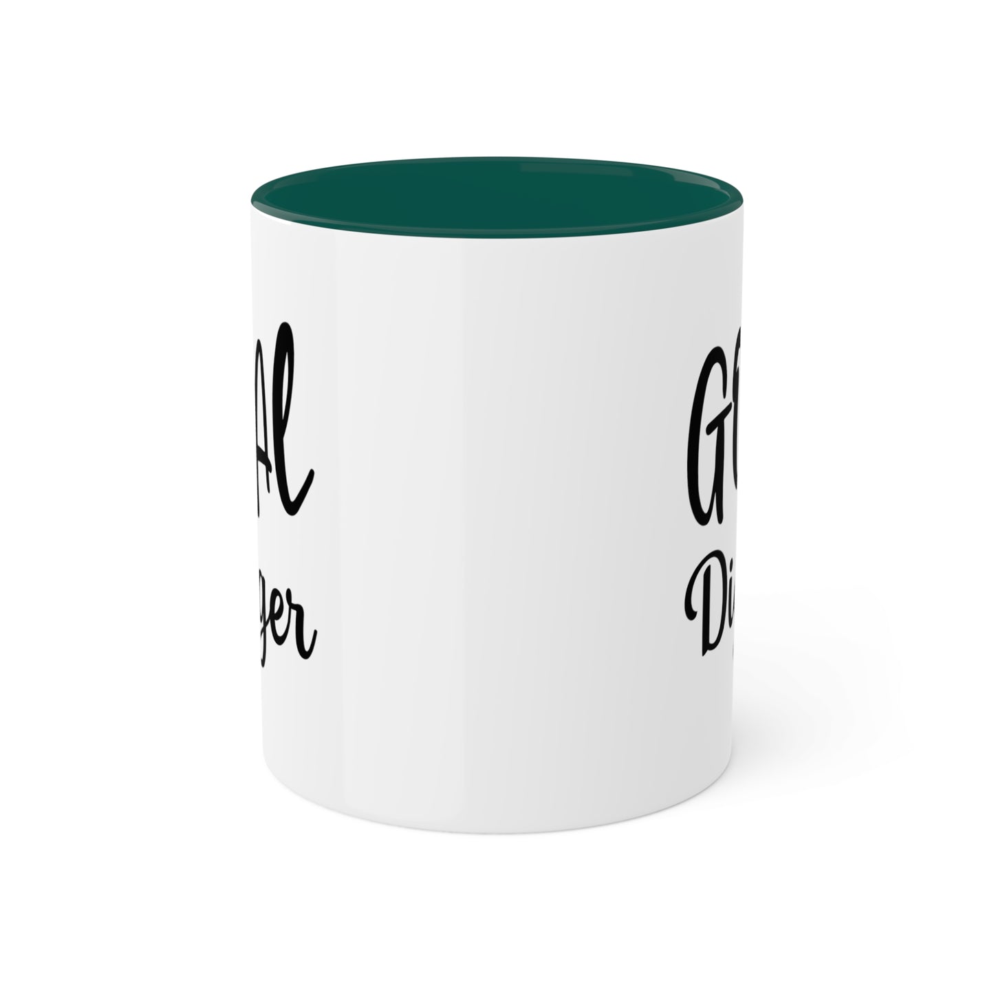 Goal Digger -11oz Coffee Mug - Mug for Ambition, Mug for Coffee Lover, Mug for Goals, Gift for Co-worker, Gift for Boss