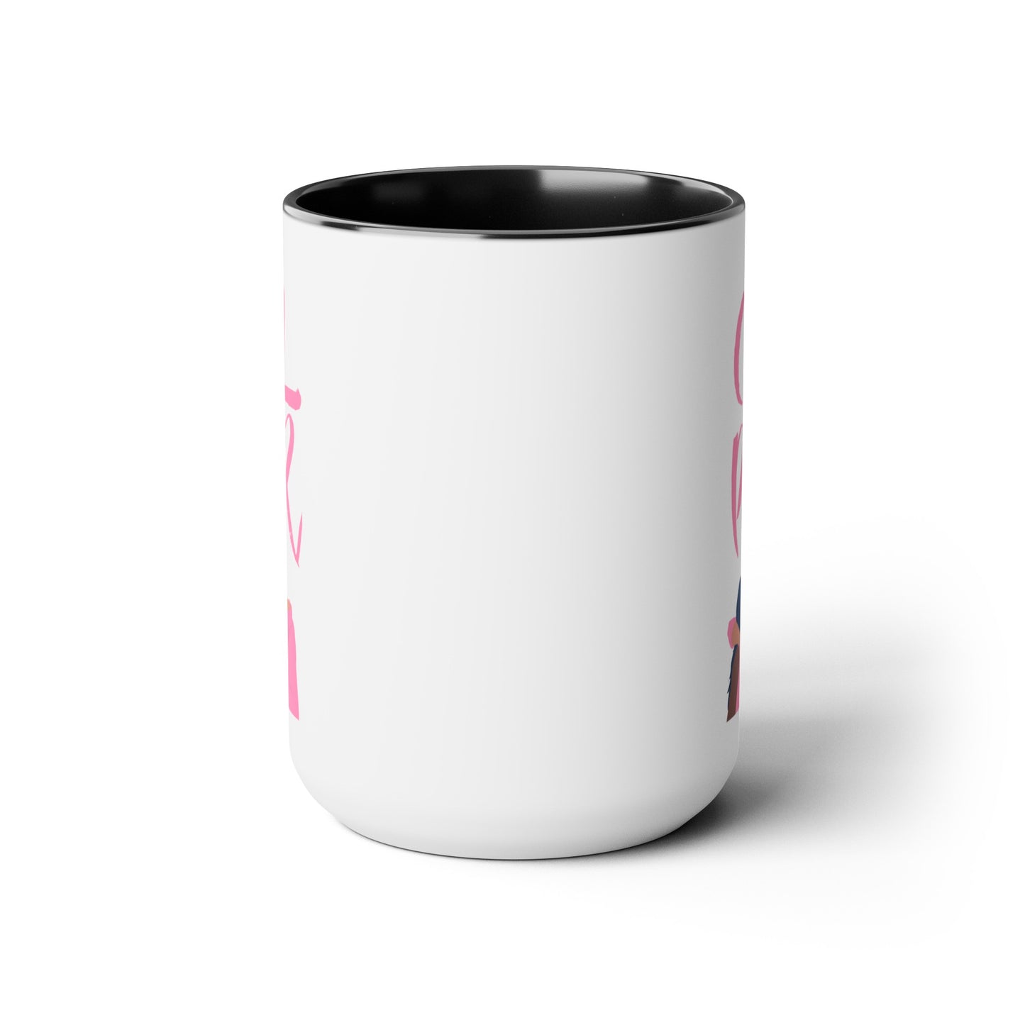 Girl Power - 15oz Large Coffee Mugs - Inspirational Coffee Mug, Gift for Women, Girl Power Gift, Gift for Women's History Month