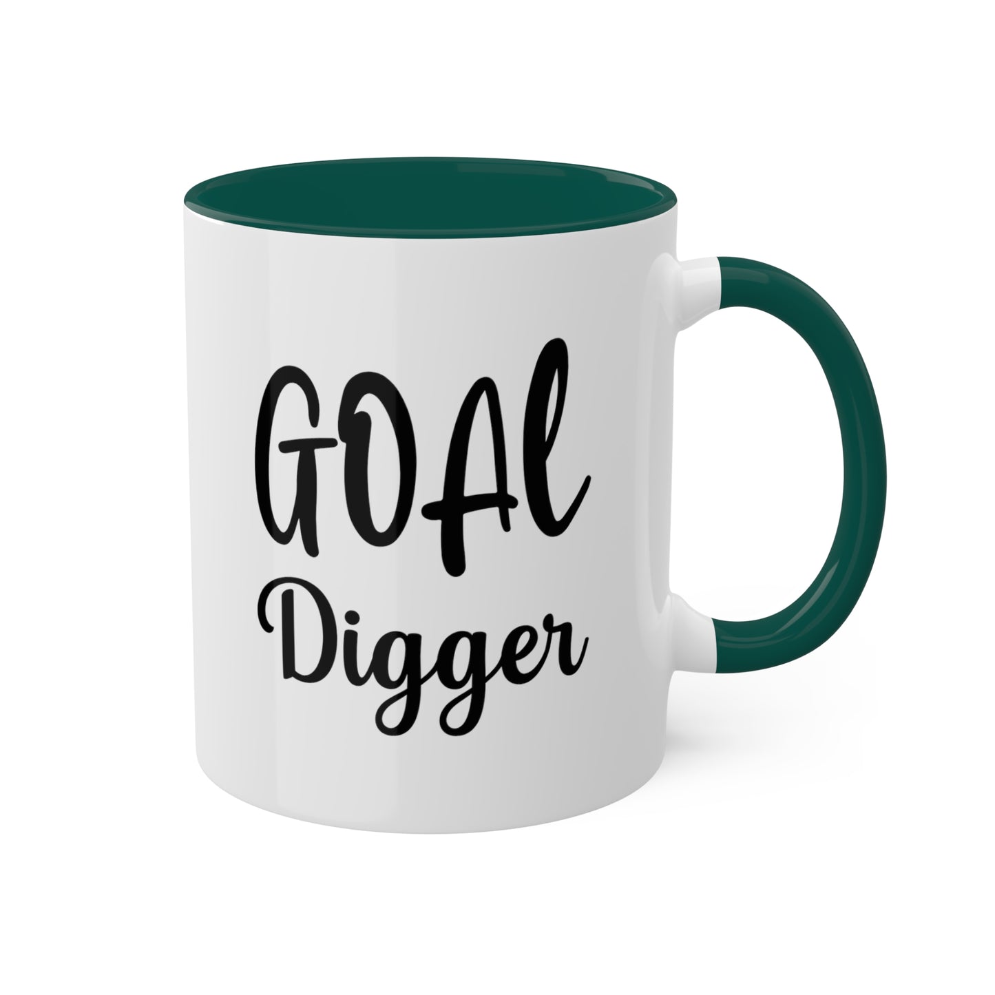 Goal Digger -11oz Coffee Mug - Mug for Ambition, Mug for Coffee Lover, Mug for Goals, Gift for Co-worker, Gift for Boss