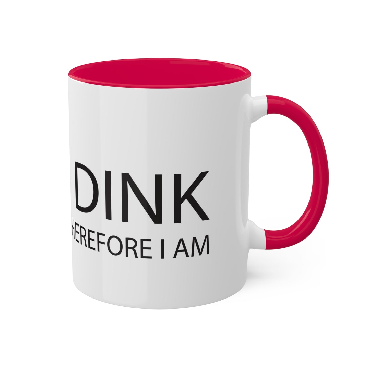 I Pickleball, Therefore I am Mugs, 11oz