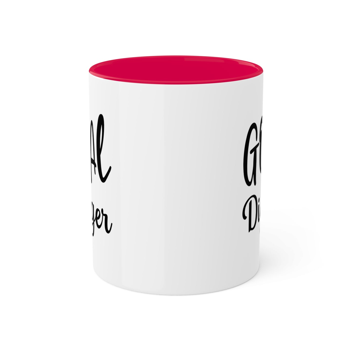 Goal Digger -11oz Coffee Mug - Mug for Ambition, Mug for Coffee Lover, Mug for Goals, Gift for Co-worker, Gift for Boss