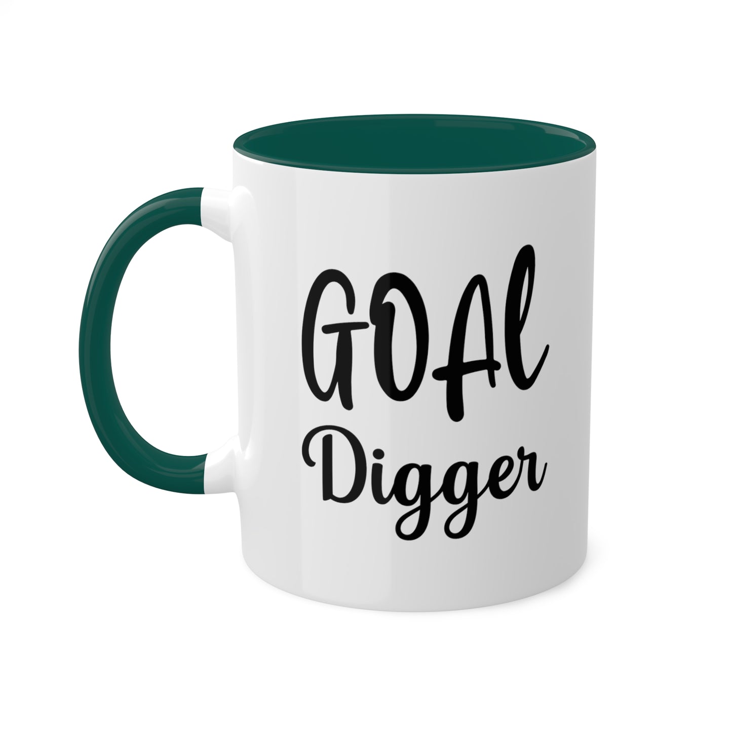 Goal Digger -11oz Coffee Mug - Mug for Ambition, Mug for Coffee Lover, Mug for Goals, Gift for Co-worker, Gift for Boss