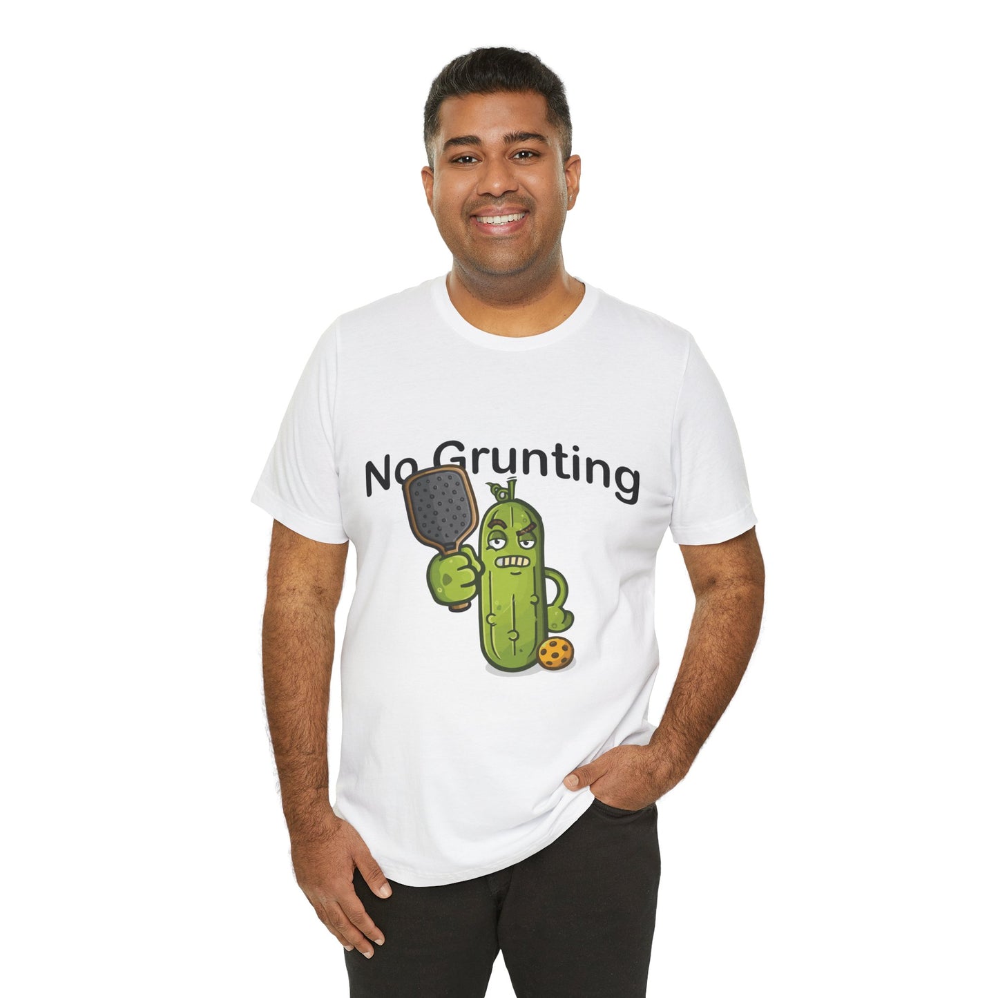 No Grunting Unisex Pickleball Jersey Short Sleeve Tee