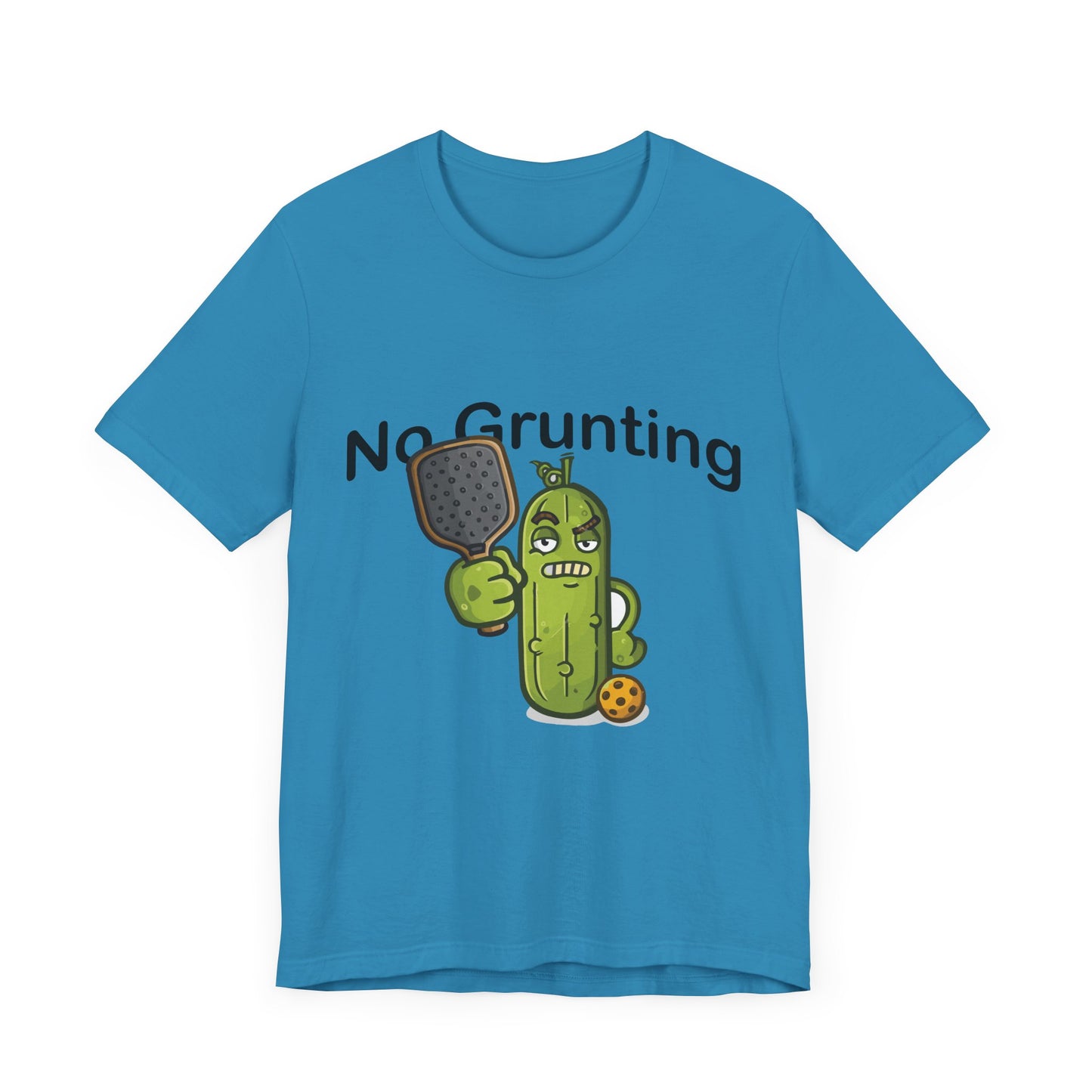 No Grunting Unisex Pickleball Jersey Short Sleeve Tee