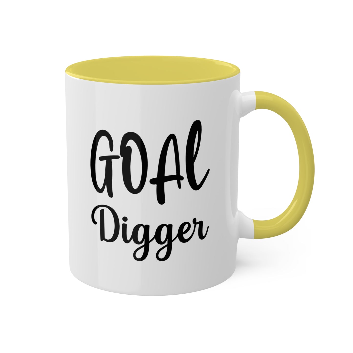Goal Digger -11oz Coffee Mug - Mug for Ambition, Mug for Coffee Lover, Mug for Goals, Gift for Co-worker, Gift for Boss