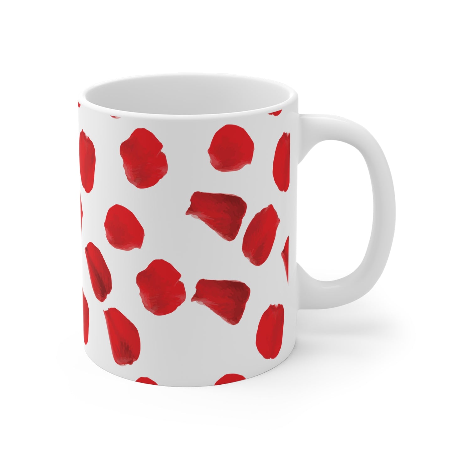 Rose Pattern – 11 oz Valentine’s Day Coffee Mug