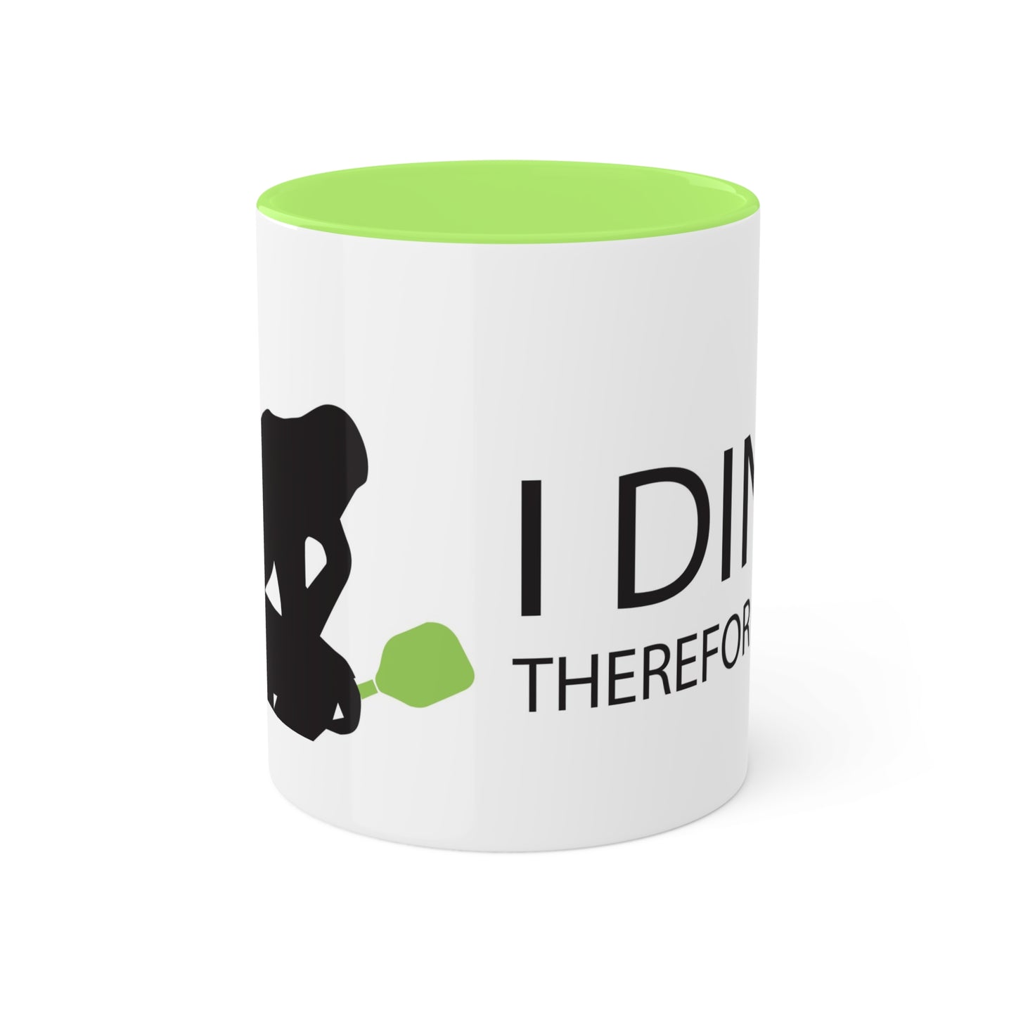 I Pickleball, Therefore I am Mugs, 11oz