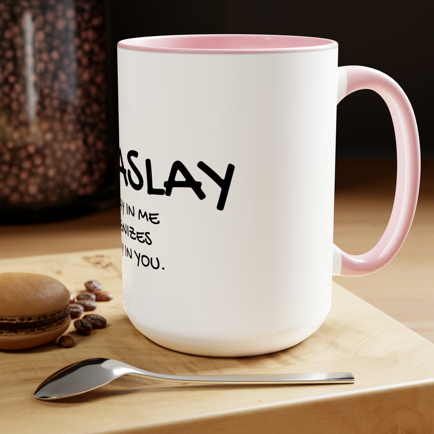 Namaslay - 15oz Large Coffee Mugs - Inspirational Coffee Mug, Funny Coffee Mug, Mugs With Sayings, Gift for Women and Men, Gift for Him and Her, Humorous Coffee Mug