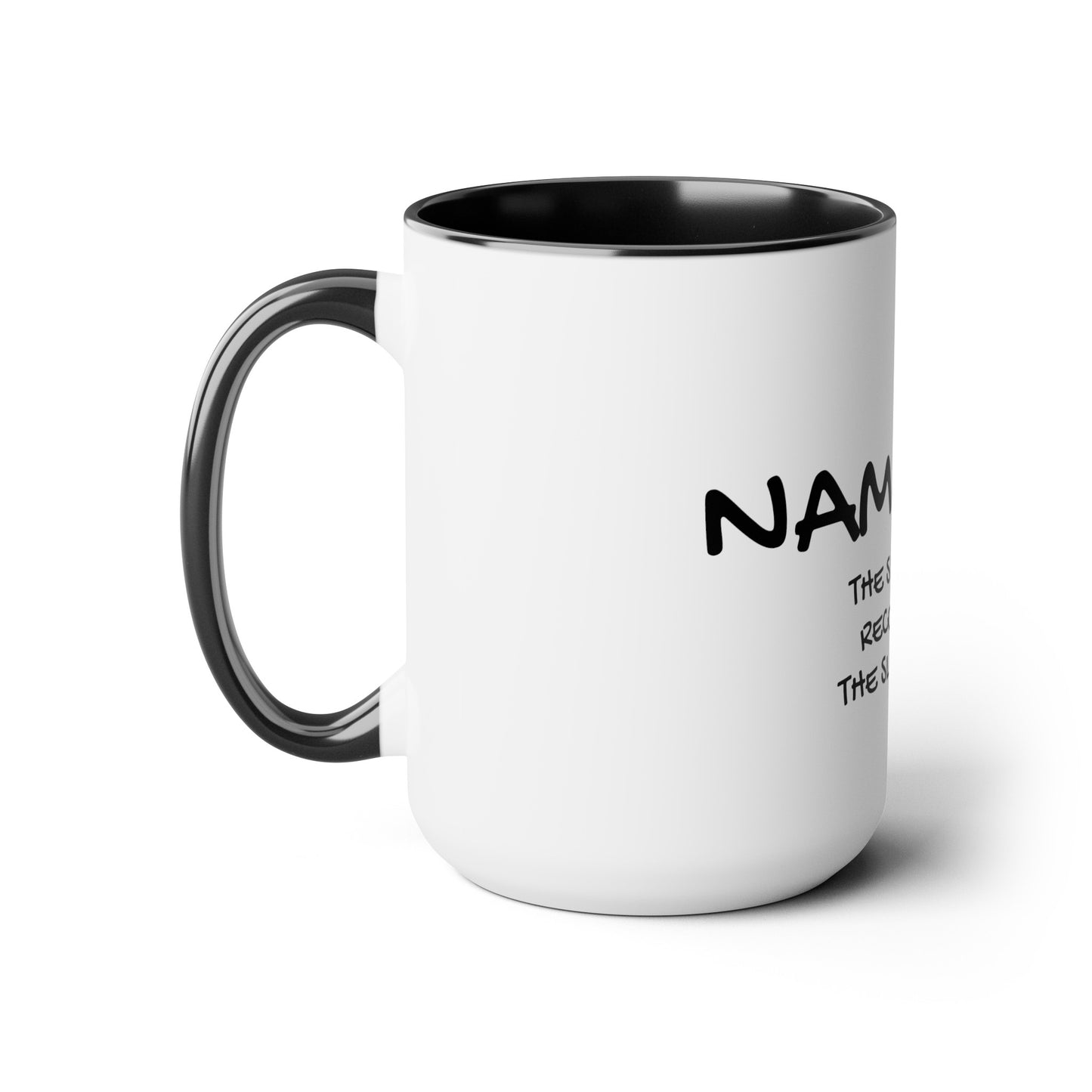 Namaslay - 15oz Large Coffee Mugs - Inspirational Coffee Mug, Funny Coffee Mug, Yoga Sayings, Gift for Women and Men