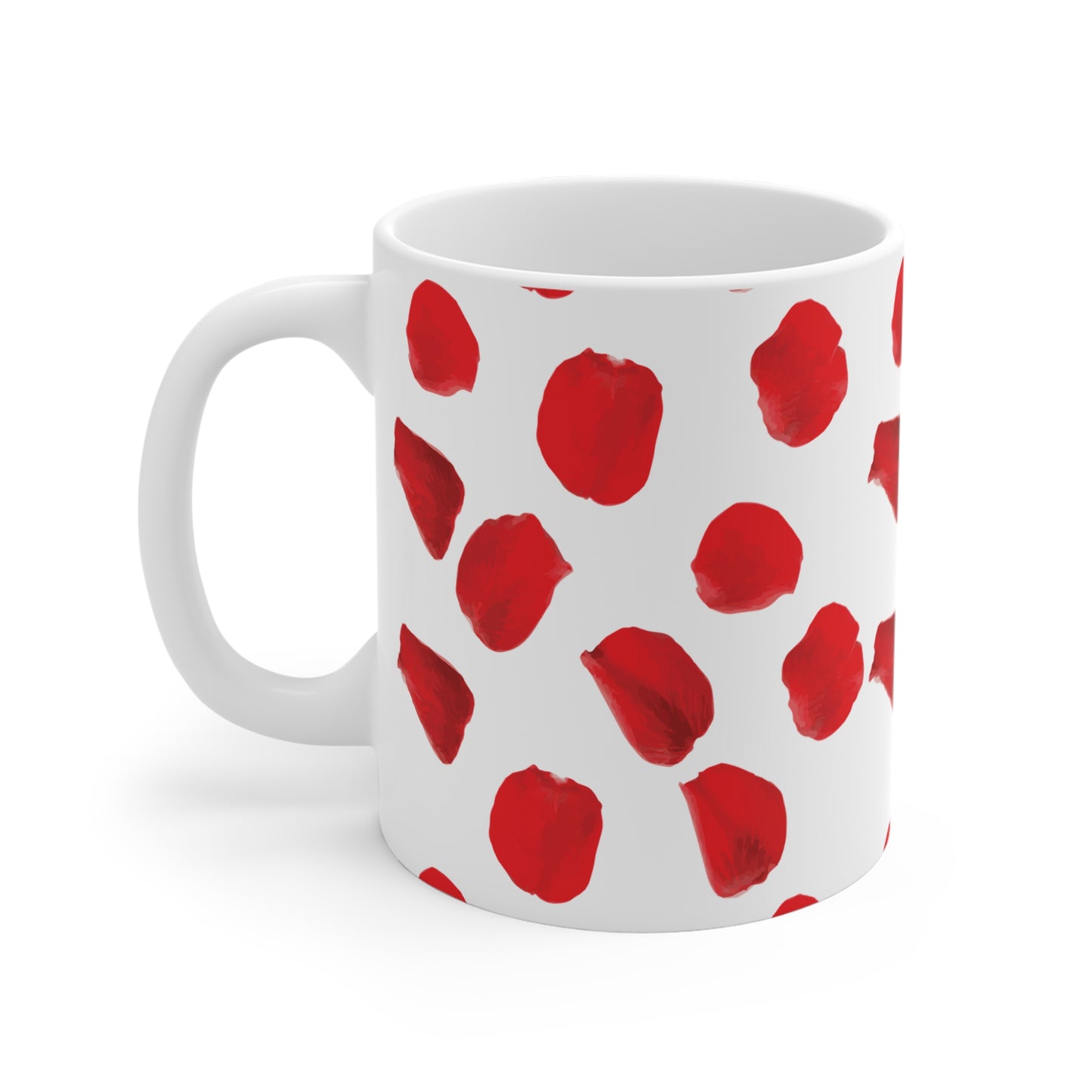 Rose Pattern – 11 oz Valentine’s Day Coffee Mug