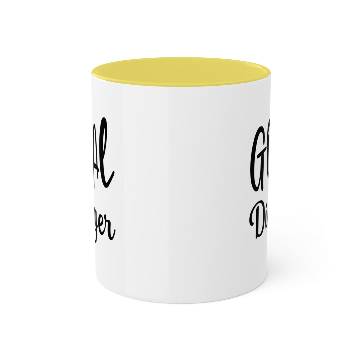 Goal Digger -11oz Coffee Mug - Mug for Ambition, Mug for Coffee Lover, Mug for Goals, Gift for Co-worker, Gift for Boss