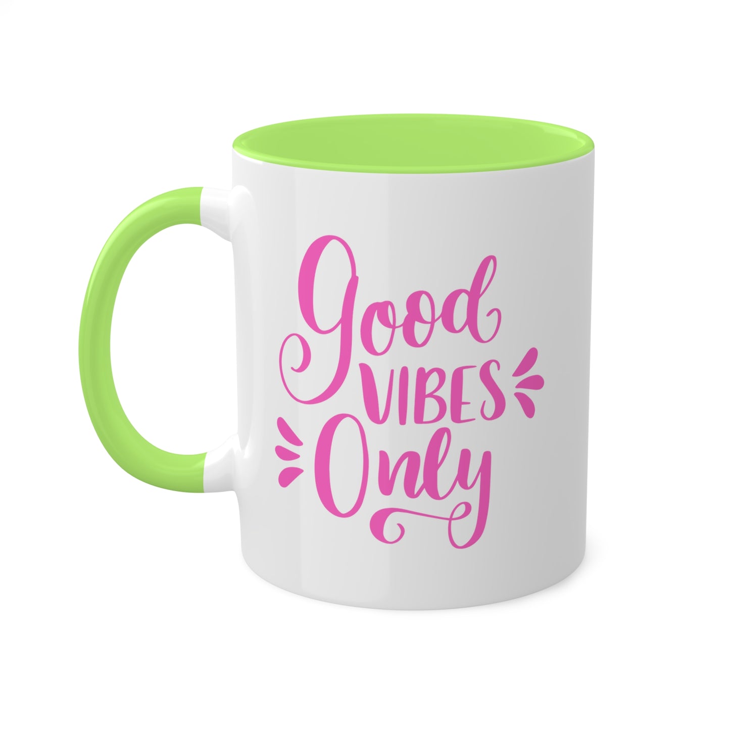 Good Vibes Only -11oz Coffee Mug, Positive Vibes Mug, Gift for your Girlfriends, Good Vibes Gift, Coffee Cup of Good Vibes