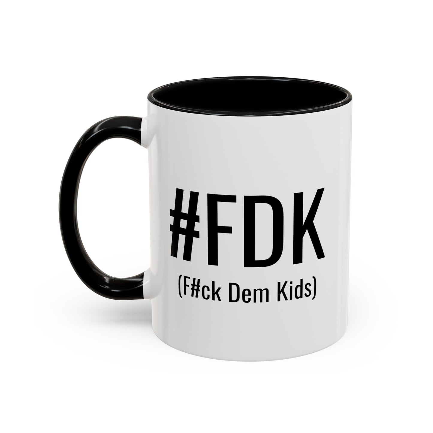 FDK (f#ck dem kids) Self-care is Self-love - 11oz Coffee Cup, Funny Coffee Mug, Gift for Mom and Dad, Gift for Her, Humorous Coffee Mug