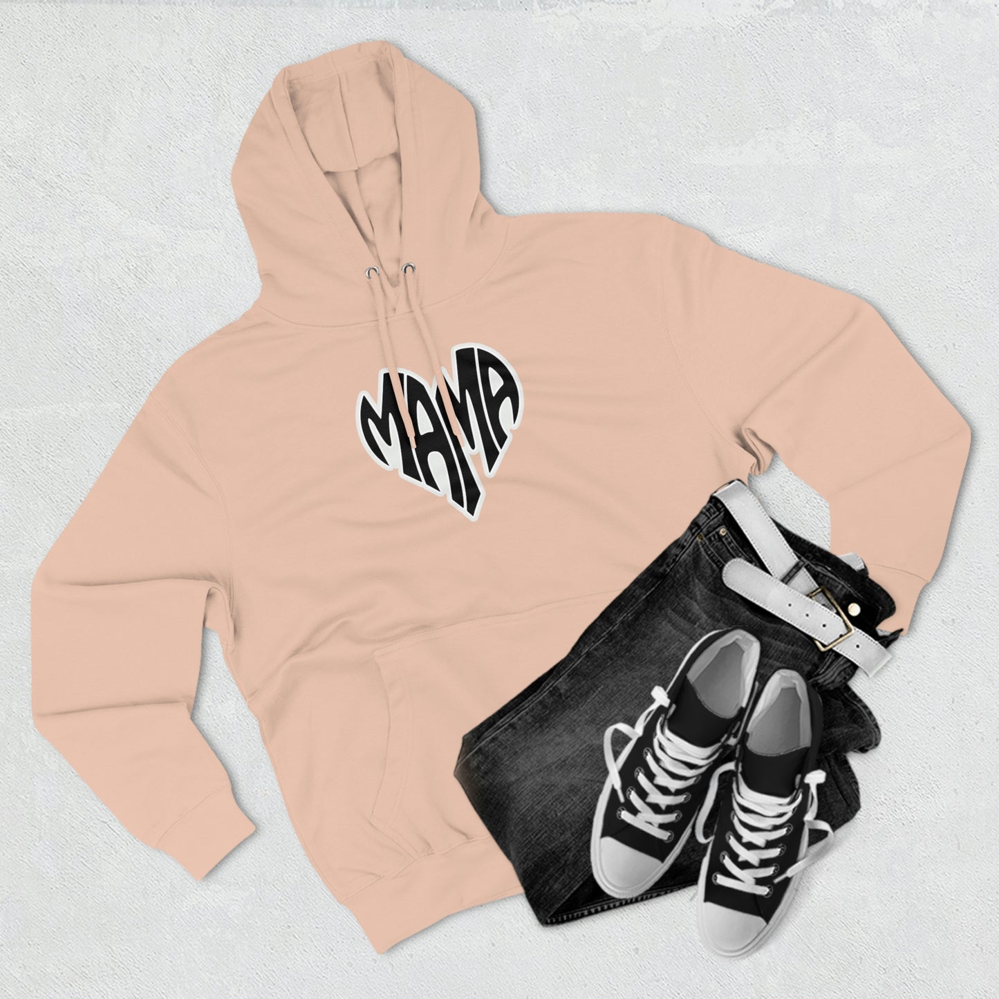 Mama - Premium Pullover Hoodie - Mother's Day Gift, Novelty Hoodie for Mom, Gift for Mama, Sweatshirt for Mama