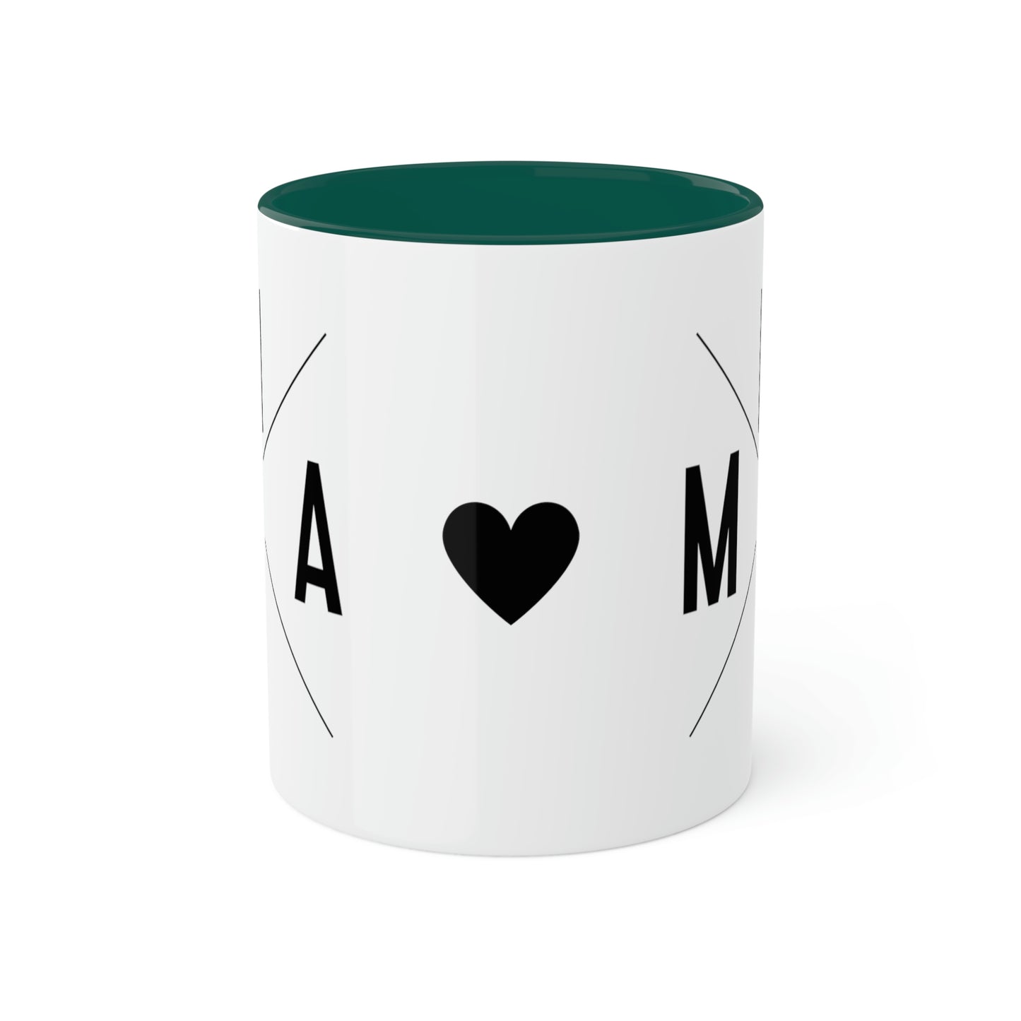 Mama Queen of Hearts - 11oz Coffee Mug, Pink Coffee Mug for Mama, Mother's Day Gift, Love Mama Coffee Cup, Gift for Mama