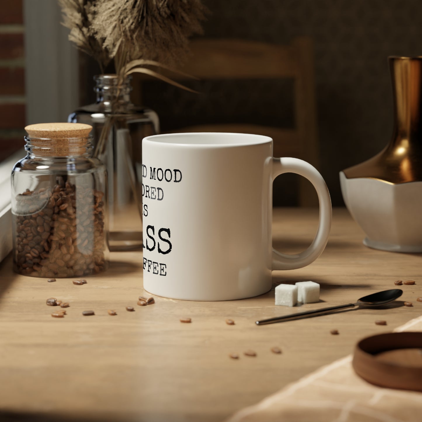 Big ASS Cup of Coffee - 20oz Jumbo Mug - Funny Coffee Mug, Mugs With Sayings, Gift for Women and Men, Humorous Coffee Mug