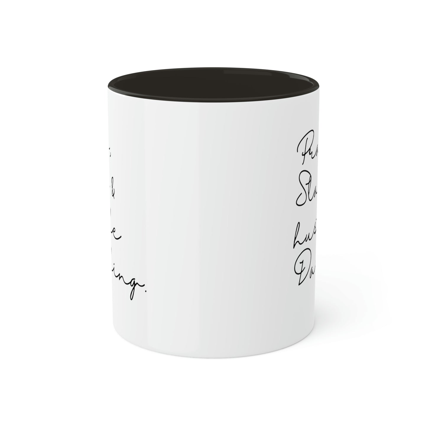 Pray Slay and Hustle Darling -11oz Coffee Mug - Inspirational Pink Coffee Mug, Gift for Women and Men, Gift for Spiritual or Religious Person