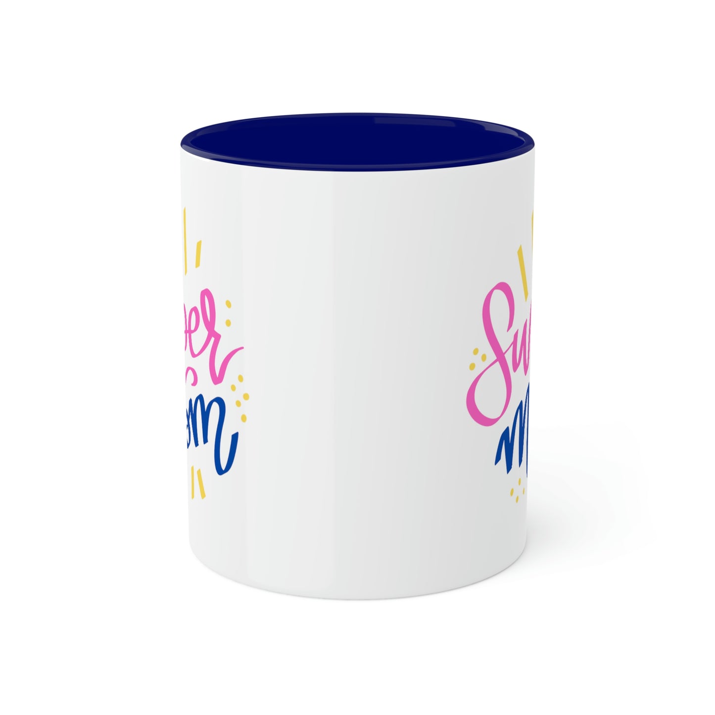 Super Mom -11oz Coffee Mug - Mug for Mom, Pink Coffee Mug for Coffee Lover, Mug for Best Mom, Gift for Super Mom, Gift for Wife