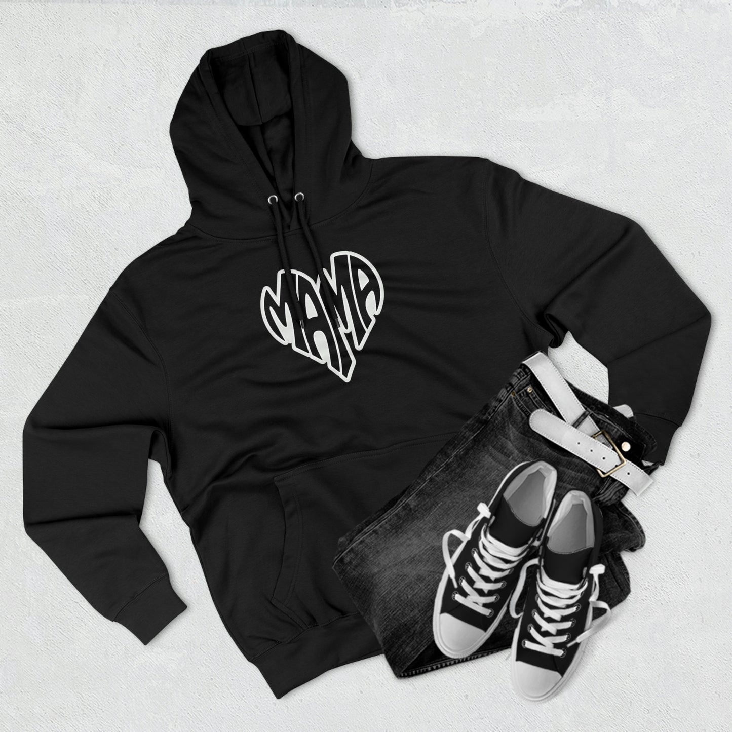 Mama - Premium Pullover Hoodie - Mother's Day Gift, Novelty Hoodie for Mom, Gift for Mama, Sweatshirt for Mama