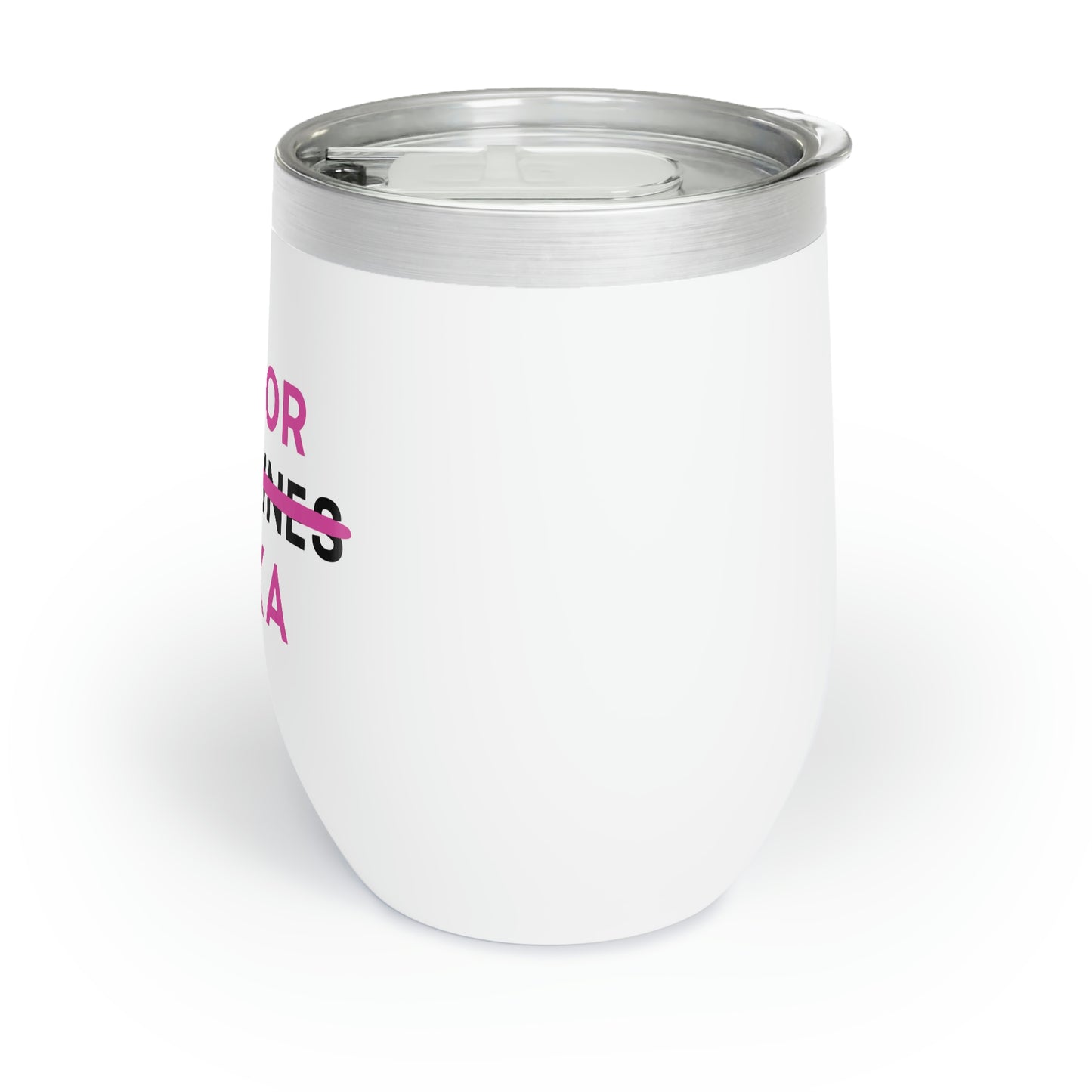 Valentines V Is For Vodka - 12oz Alcohol Tumbler, Vodka Tumbler Funny Birthday Gag Gift, Insulated Cup for Alcohol