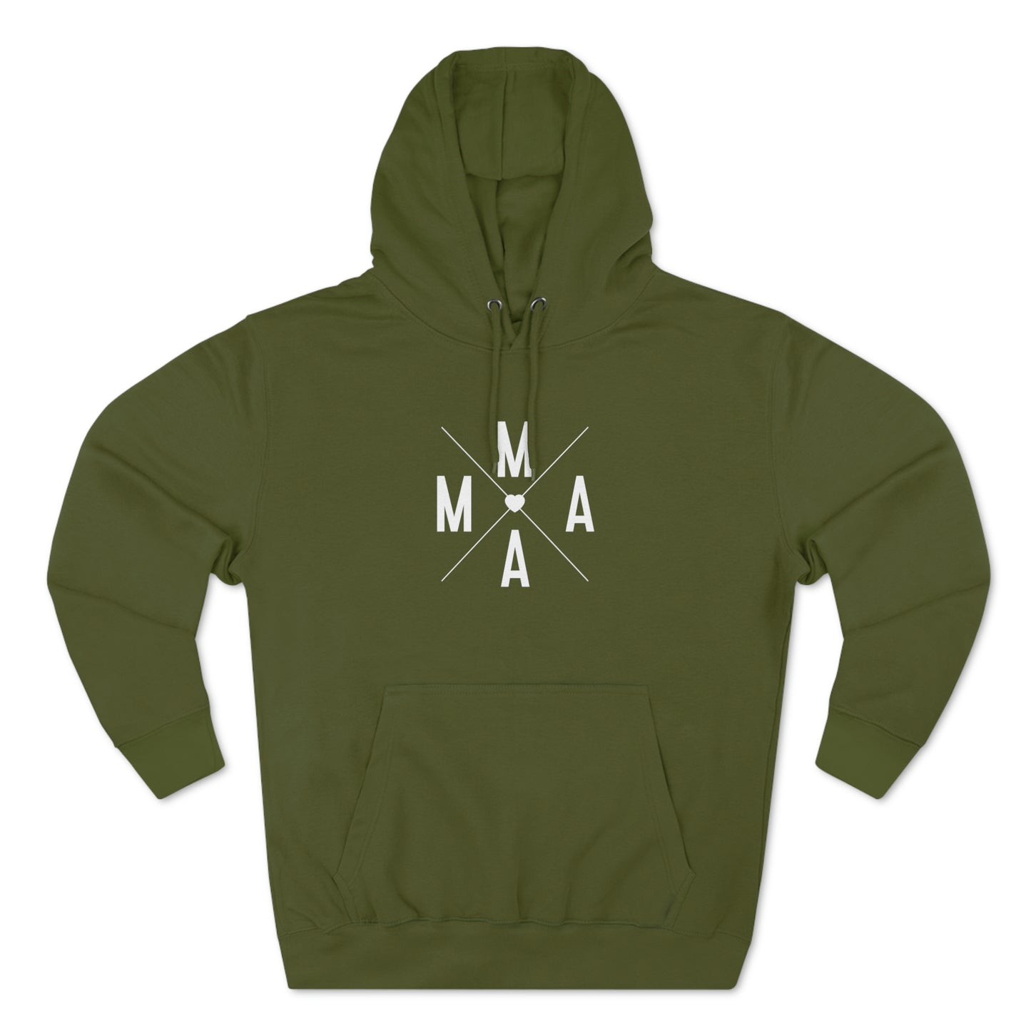 Mama (x) - Unisex Premium Pullover Hoodie - Mother's Day Gift, Novelty Hoodie for Mom, Gift for Mama