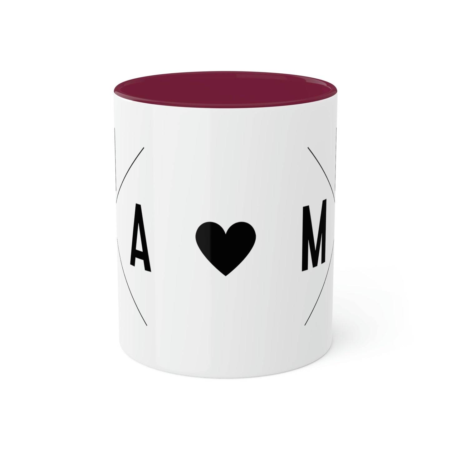Mama Queen of Hearts - 11oz Coffee Mug, Pink Coffee Mug for Mama, Mother's Day Gift, Love Mama Coffee Cup, Gift for Mama
