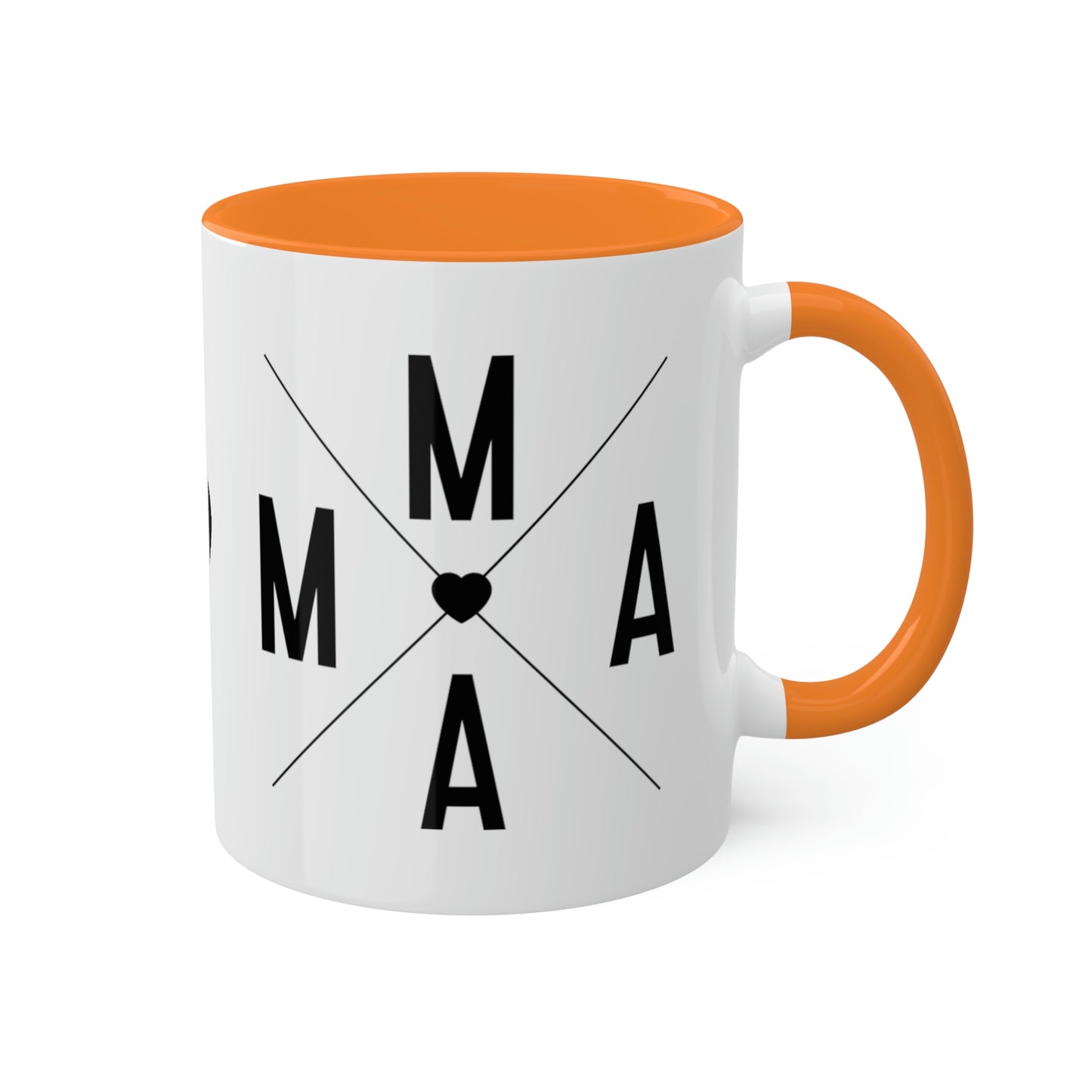 Mama Queen of Hearts - 11oz Coffee Mug, Pink Coffee Mug for Mama, Mother's Day Gift, Love Mama Coffee Cup, Gift for Mama