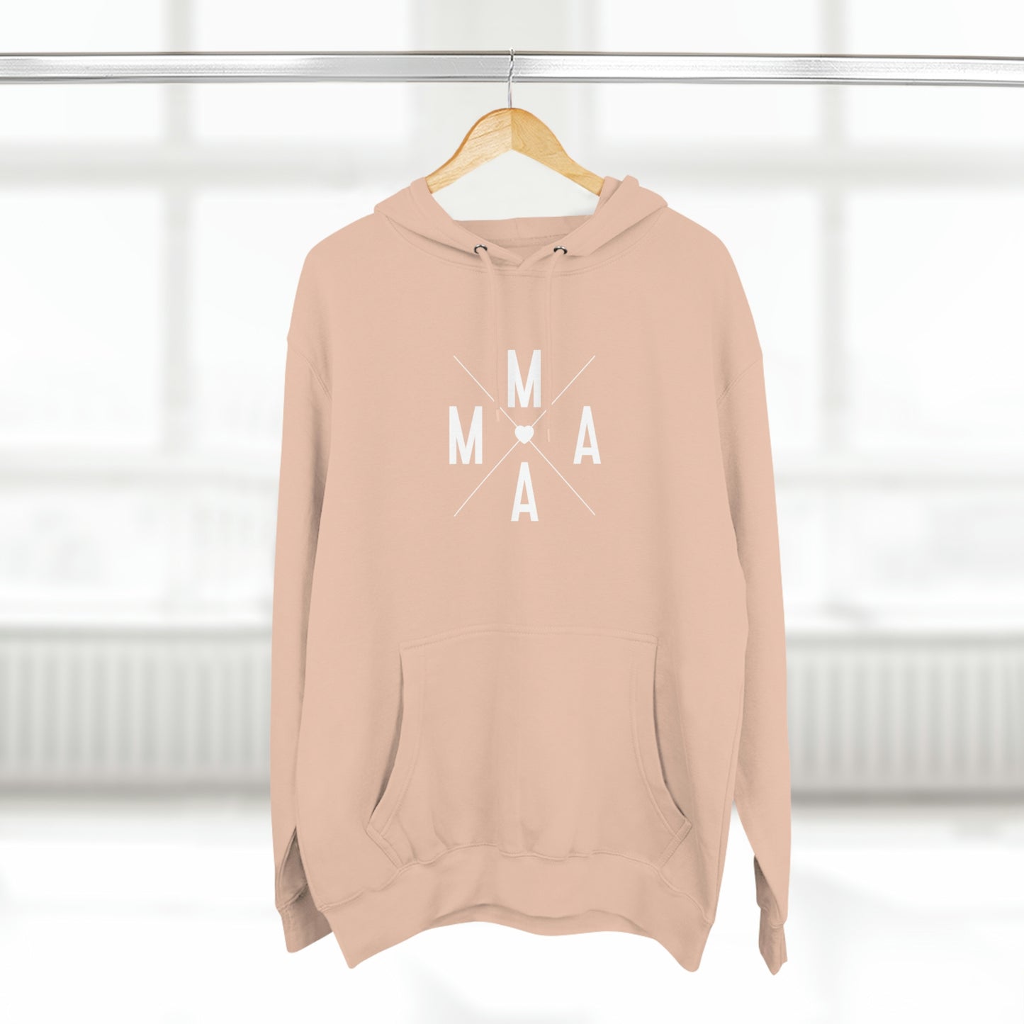 Mama (x) - Unisex Premium Pullover Hoodie - Mother's Day Gift, Novelty Hoodie for Mom, Gift for Mama