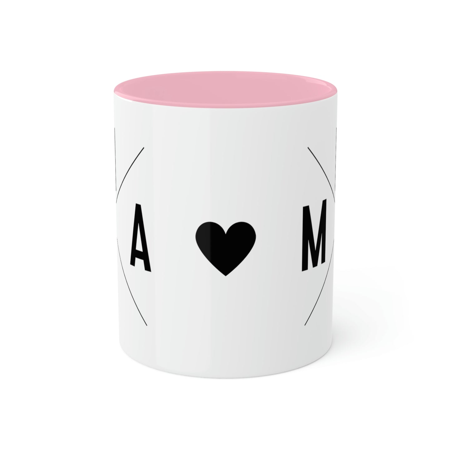 Mama Queen of Hearts - 11oz Coffee Mug, Pink Coffee Mug for Mama, Mother's Day Gift, Love Mama Coffee Cup, Gift for Mama