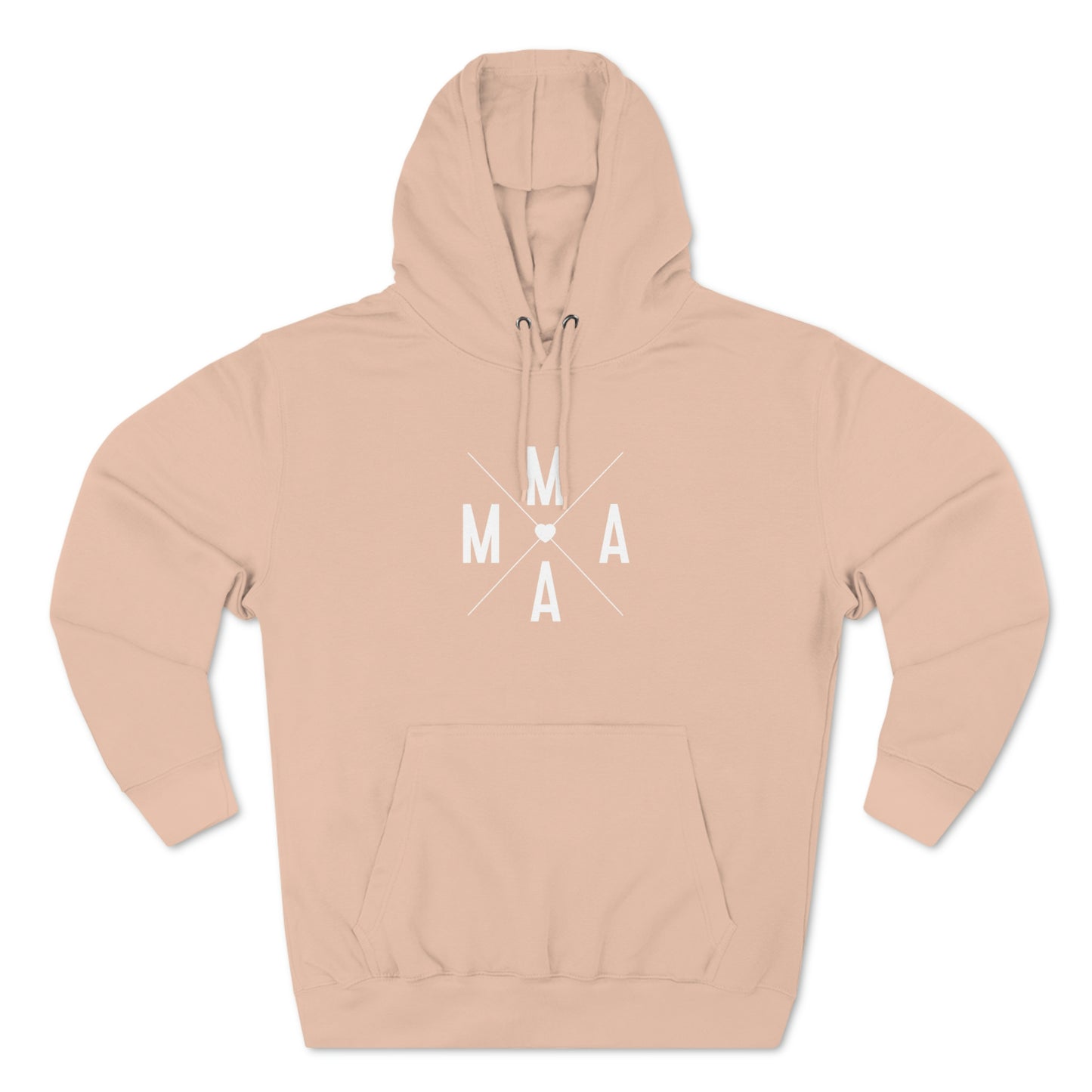 Mama (x) - Unisex Premium Pullover Hoodie - Mother's Day Gift, Novelty Hoodie for Mom, Gift for Mama