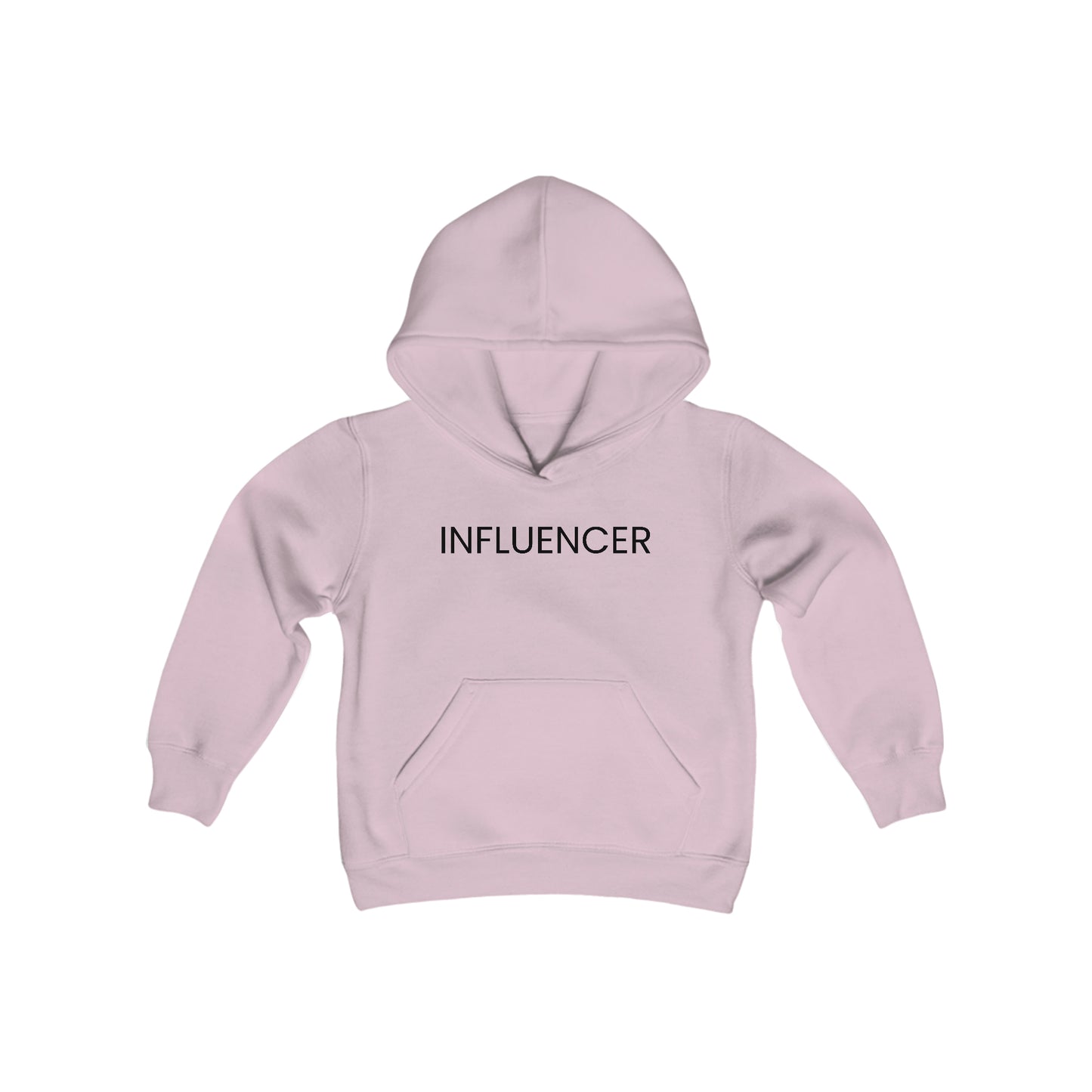 Influencer - Big Kid-Youth Heavy Blend Hooded Sweatshirt - Funny gift for Kids, Novelty Gifts for Kids, Funny Streetwear Hoodie