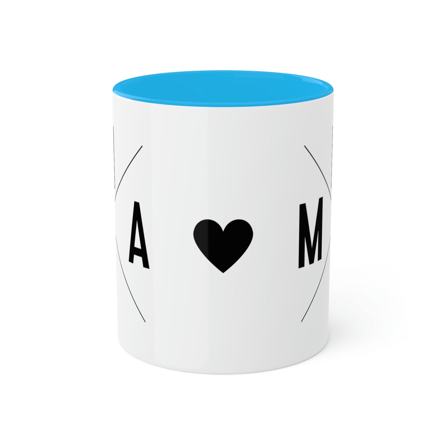Mama Queen of Hearts - 11oz Coffee Mug, Pink Coffee Mug for Mama, Mother's Day Gift, Love Mama Coffee Cup, Gift for Mama