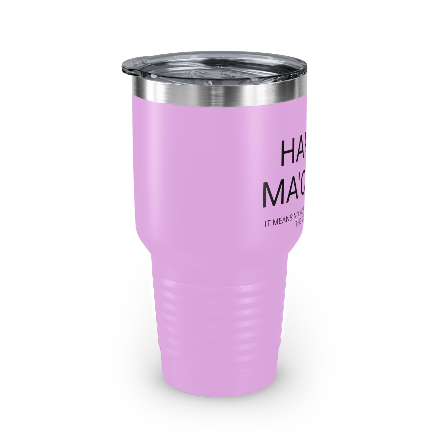 Hakuna Ma'coffee - XL Shatterproof Travel Tumbler, 30oz - Engraved Tumbler, Funny Mug Gift, Funny Travel Mug, Funny Tumbler Gift, Gift for Friends, Adult Tumbler Gift