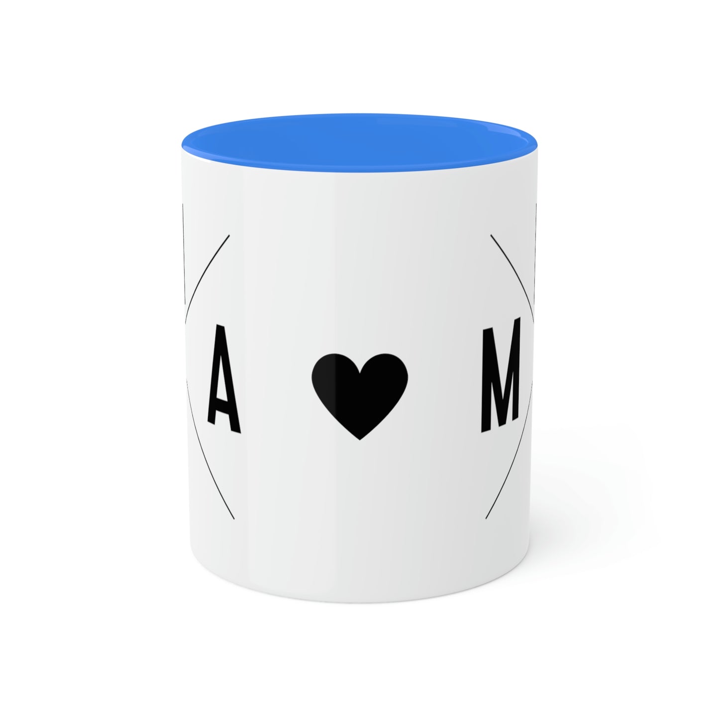 Mama Queen of Hearts - 11oz Coffee Mug, Pink Coffee Mug for Mama, Mother's Day Gift, Love Mama Coffee Cup, Gift for Mama