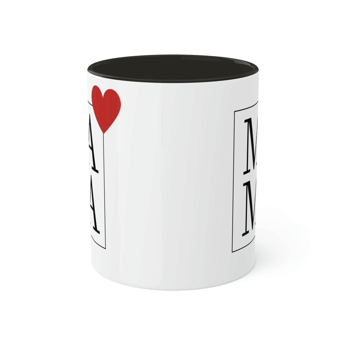 Mama (heart) - 11oz Coffee Mug, Novelty Mug for Mama, Mother's Day Gift, Love Mama Coffee Cup, Gift for Mama, Pink Coffee Mug