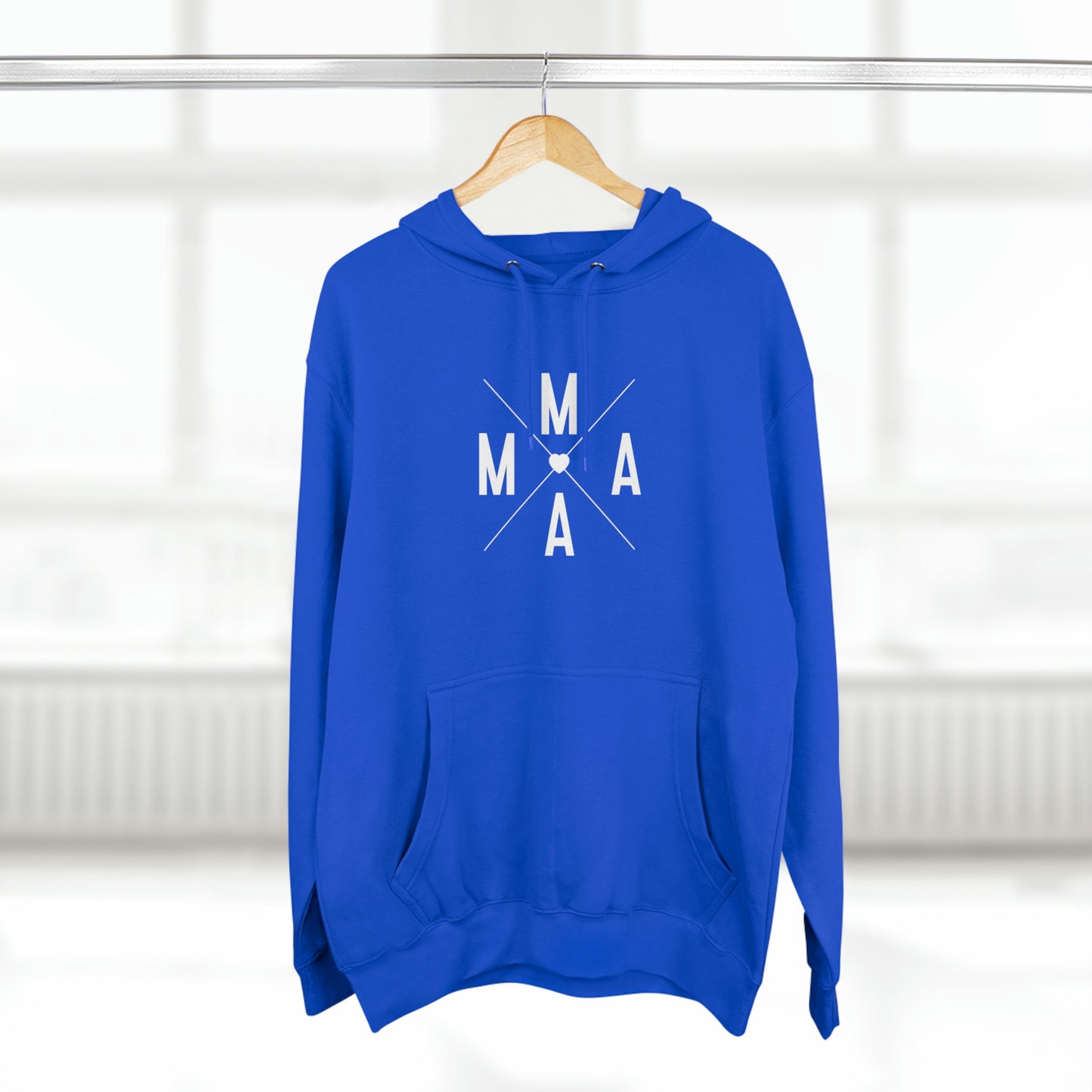 Mama (x) - Unisex Premium Pullover Hoodie - Mother's Day Gift, Novelty Hoodie for Mom, Gift for Mama