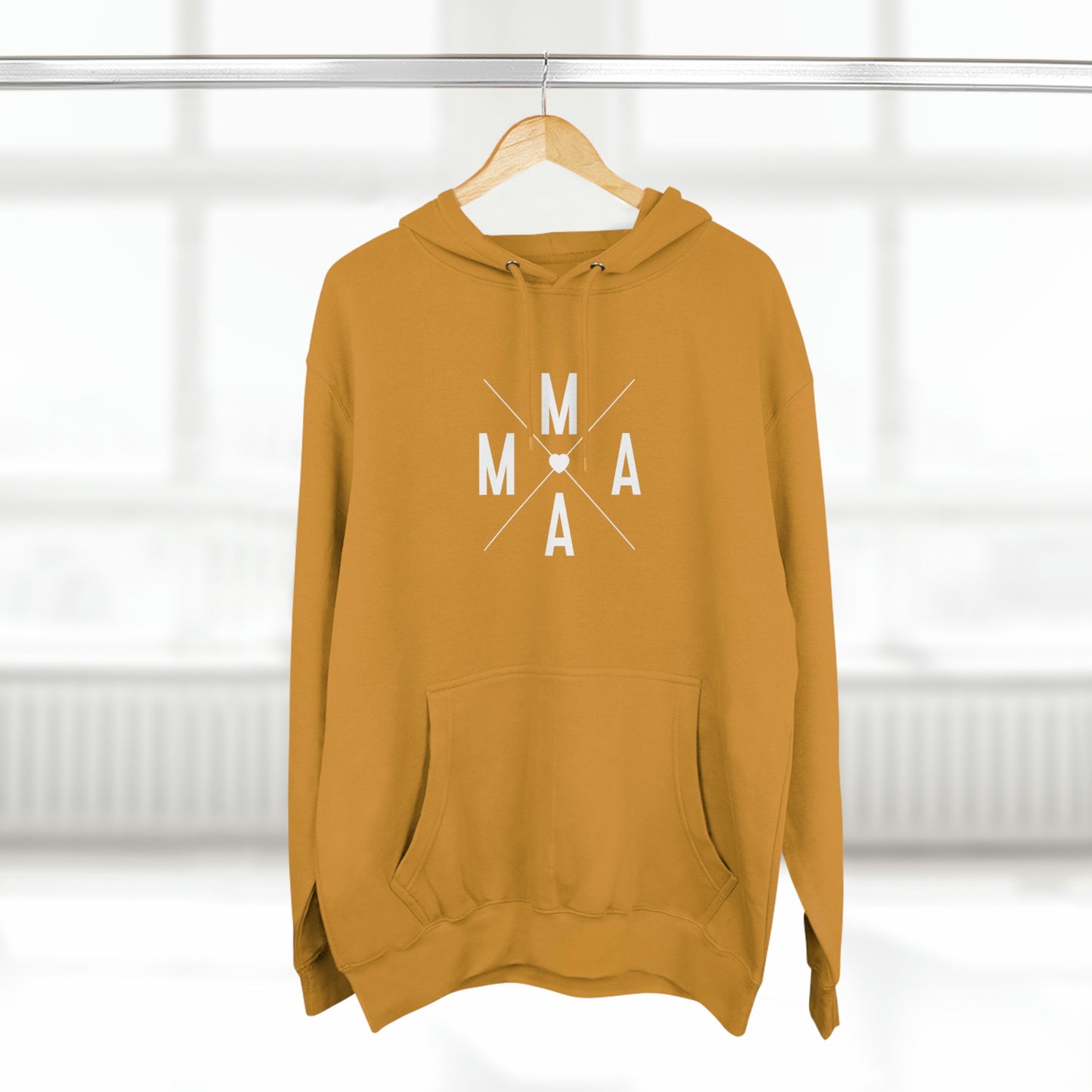 Mama (x) - Unisex Premium Pullover Hoodie - Mother's Day Gift, Novelty Hoodie for Mom, Gift for Mama