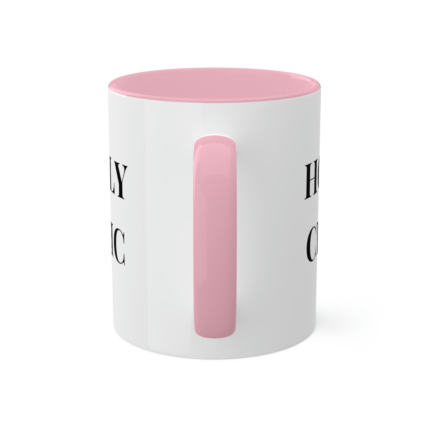 Holy Chic -11oz Coffee Mug, Novelty Mug for fashionable friend, Gift for Mom, Pink Coffee Mug for Chic Friend, Gift for Girlfriends