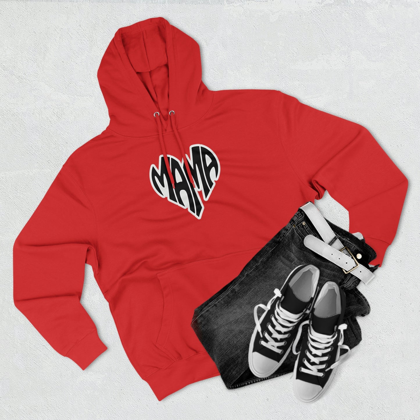 Mama - Premium Pullover Hoodie - Mother's Day Gift, Novelty Hoodie for Mom, Gift for Mama, Sweatshirt for Mama