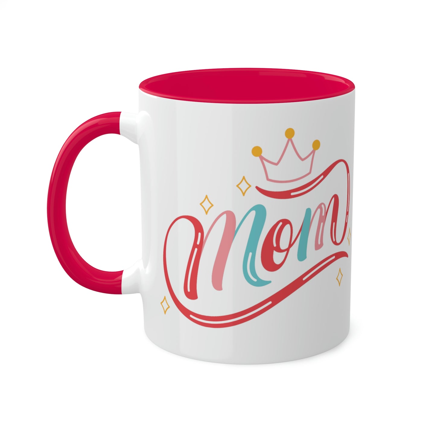 Mom - 11oz Coffee Mug, Novelty Mug, Gift for Mom, Mother's Day Gift, Love Mom Coffee Cup