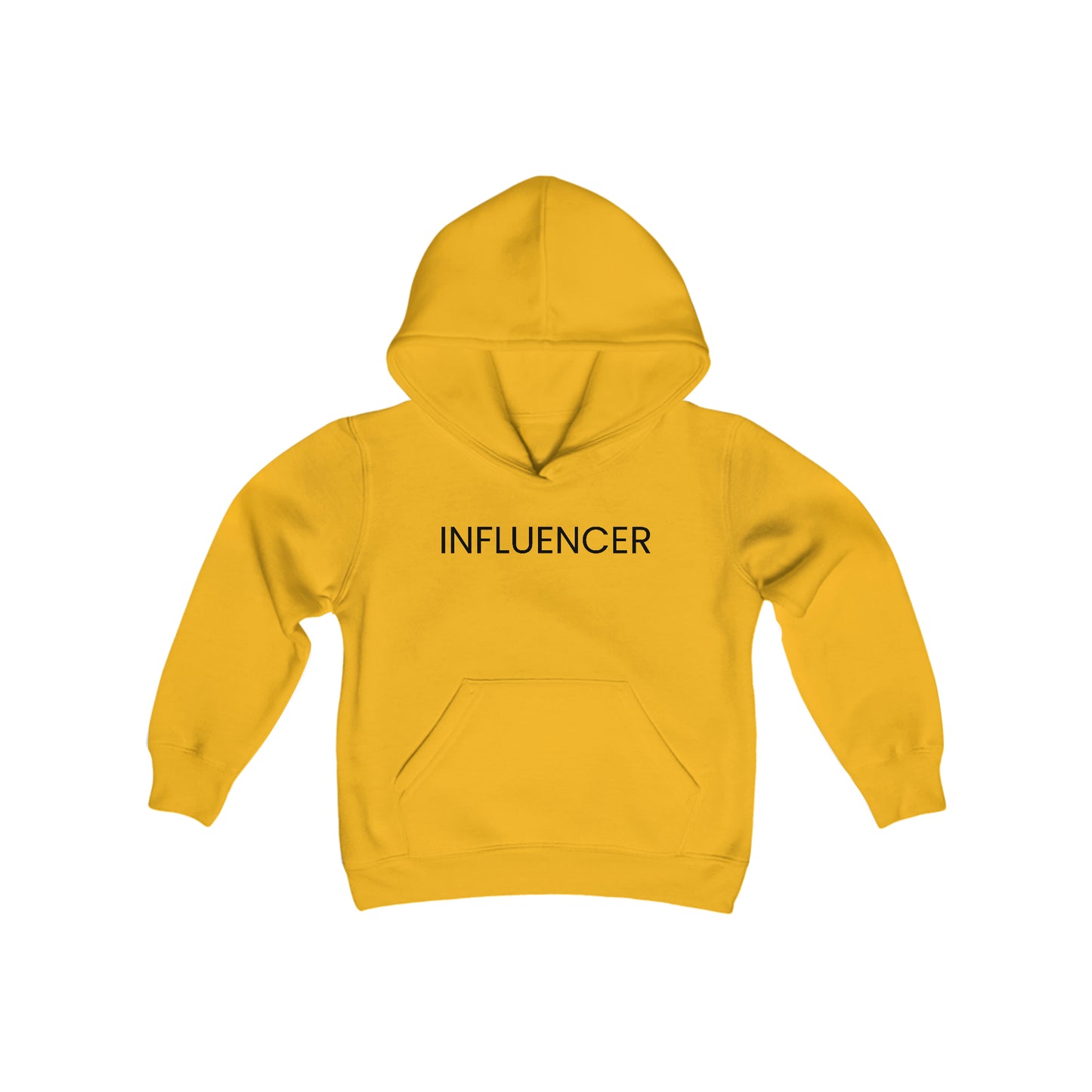 Influencer - Big Kid-Youth Heavy Blend Hooded Sweatshirt - Funny gift for Kids, Novelty Gifts for Kids, Funny Streetwear Hoodie