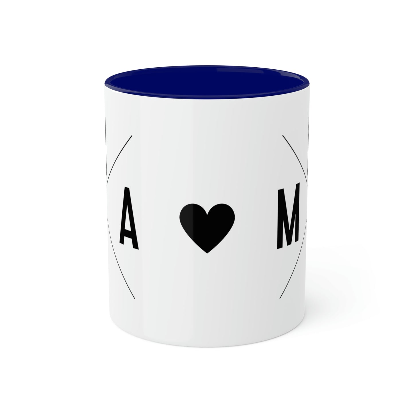 Mama Queen of Hearts - 11oz Coffee Mug, Pink Coffee Mug for Mama, Mother's Day Gift, Love Mama Coffee Cup, Gift for Mama
