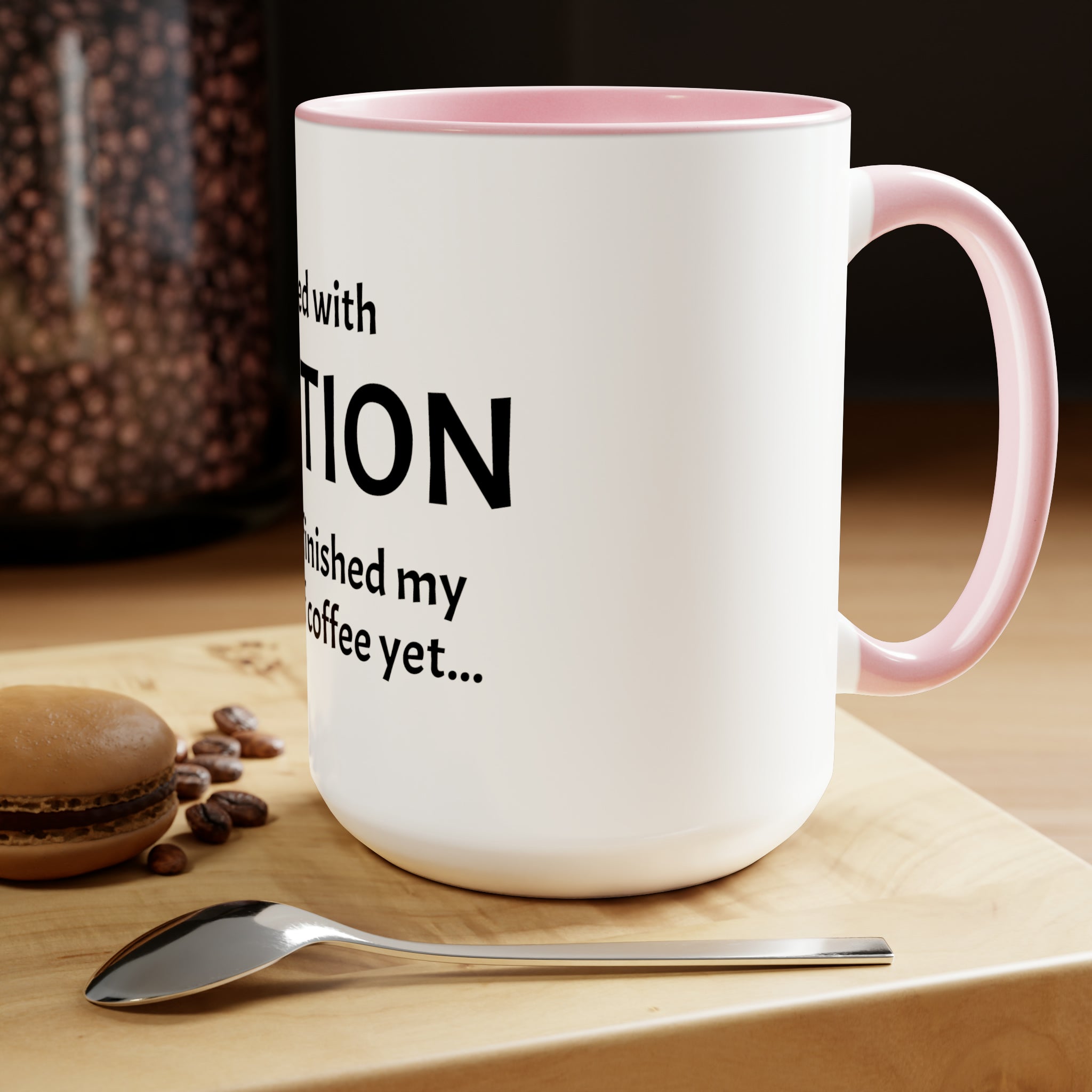 Proceed With Caution... Coffee - 15oz Large Coffee Mug