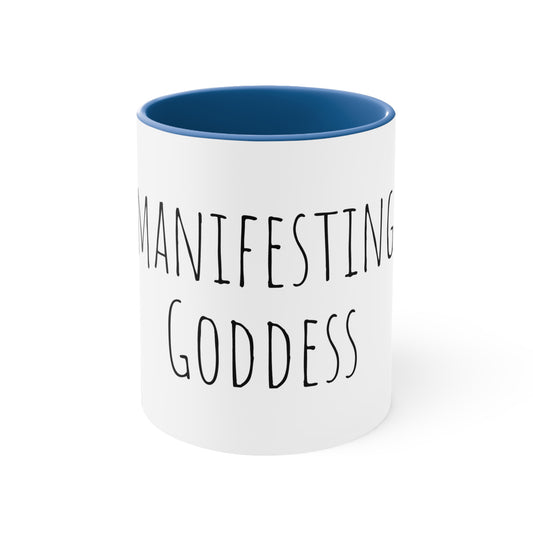 Manifesting Goddess - 11oz Coffee Mug, Inspirational Coffee Mug, Greek Goddess Coffee Mug, Mugs With Sayings, Gift for Women, Gift for Her