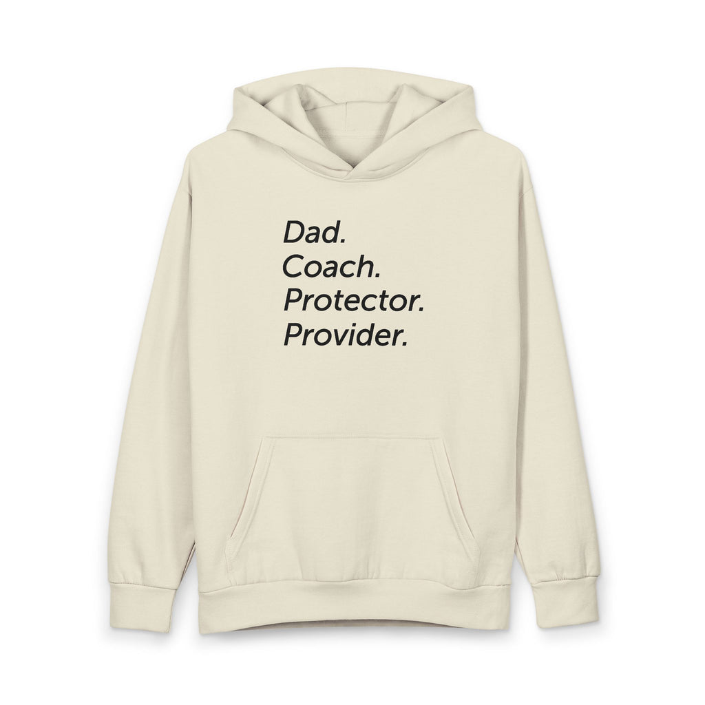 Dad Coach Protector Provider Hoodie — Men's Pullover