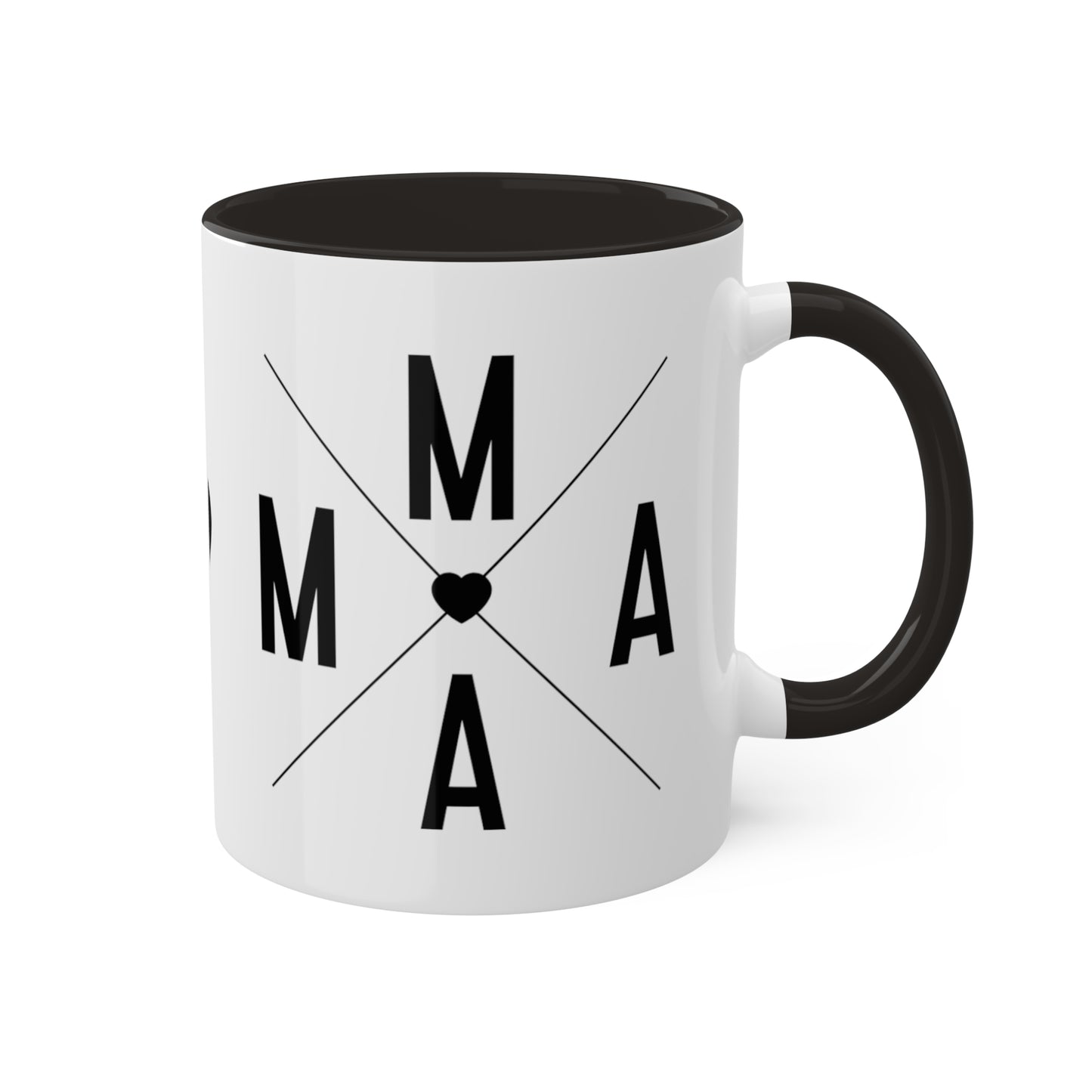 Mama Queen of Hearts - 11oz Coffee Mug, Novelty Mug for Mama, Mother's Day Gift, Love Mama Coffee Cup, Gift for Mama