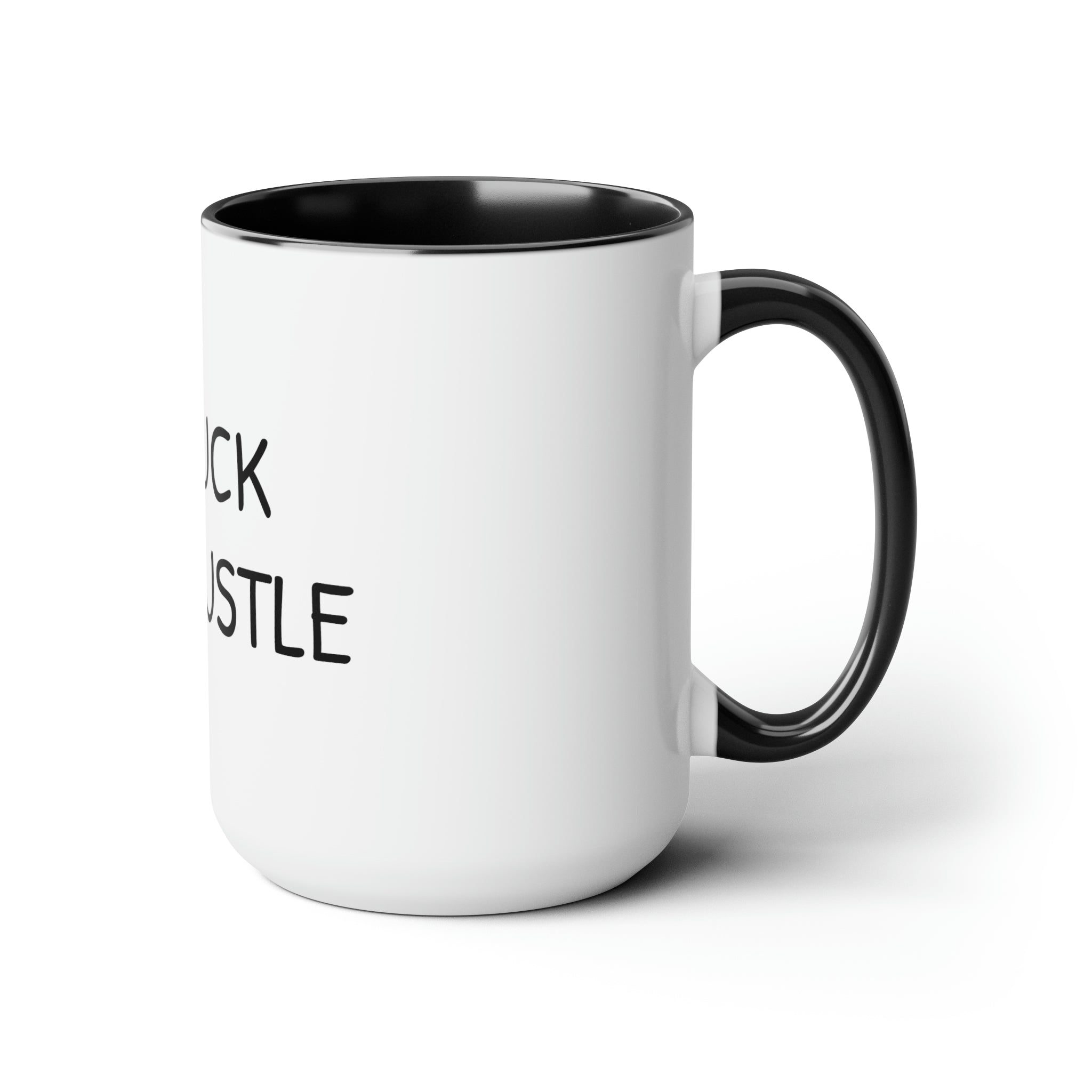 0% Luck 100% Hustle - 15oz Large Coffee Mug